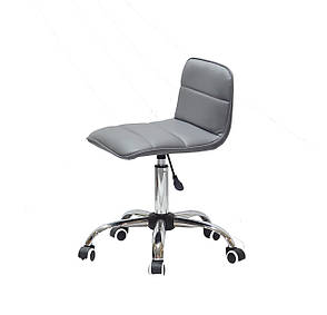 Стілець офісний REAL CH -OFFICE екошкіра , колір сірий 1001, фото 3