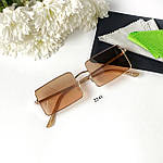 Сонцезахисні прямокутні окуляри (унісекс), фото 2