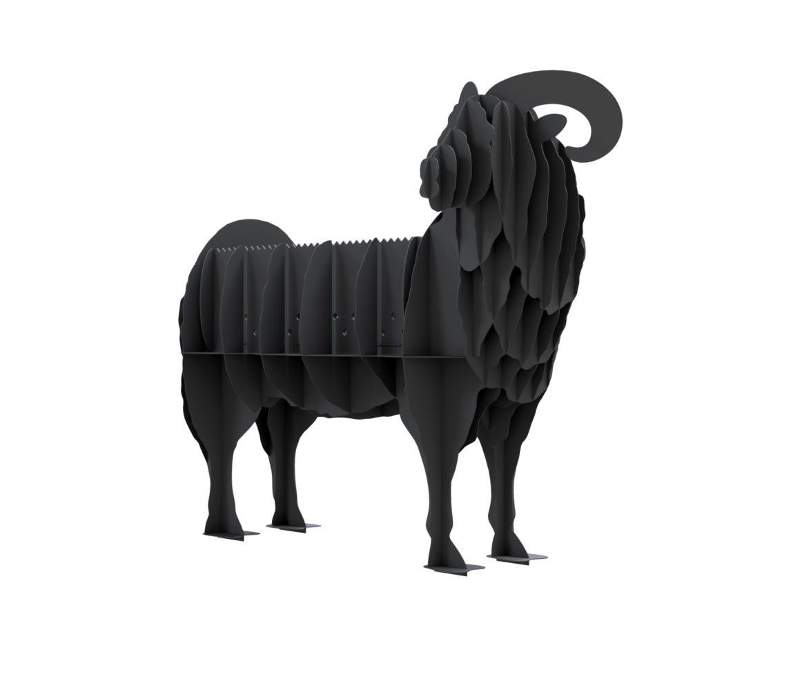 Мангал подарунковий Баран 3D, мангали фігури тварин