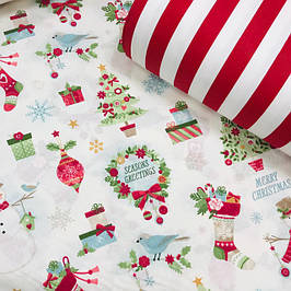 Бавовняні тканини Новорічні