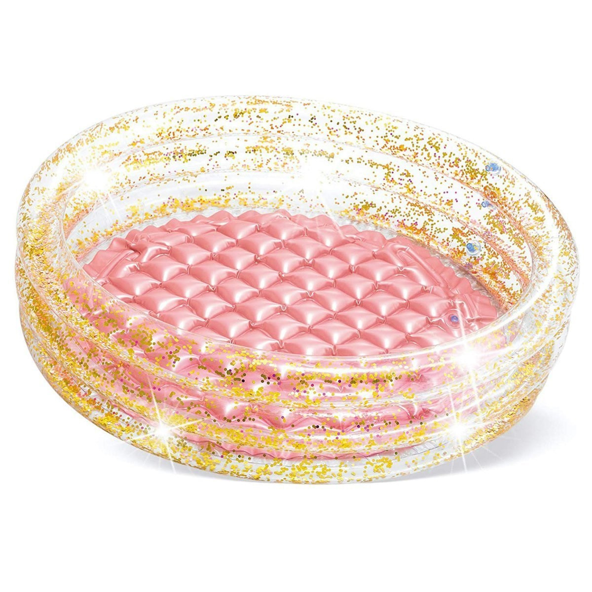 Дитячий надувний басейн Intex 58415 «Вінні Пух», 109 х 102 х 71 см, з навісом, фото 1