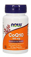 Кофермент Q10 NOW CoQ10 100 mg 30 softgels Коензим