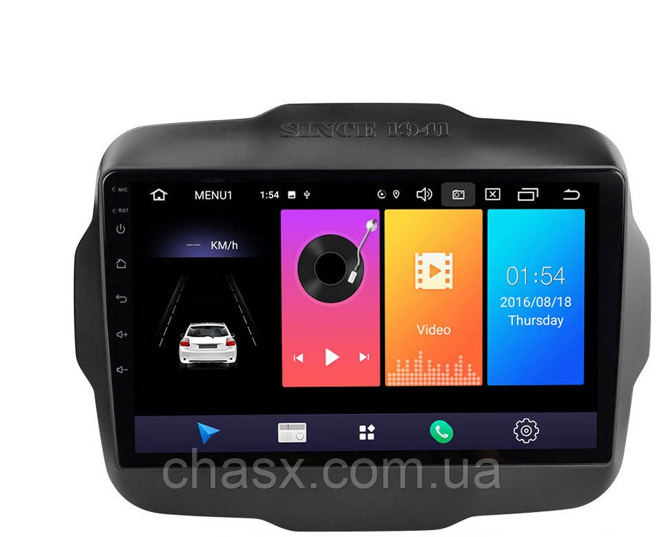 Штатна магнітола TORSSEN Jeep Renegade 15-19 F9464 4G