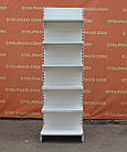 Торгові односторонні (пристінні) стелажі «Модерн» 230х70 см., кремовий, Б/у, фото 2