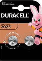 Батарейки Duracell літієві спец. монетного типу 2025 (2шт.)