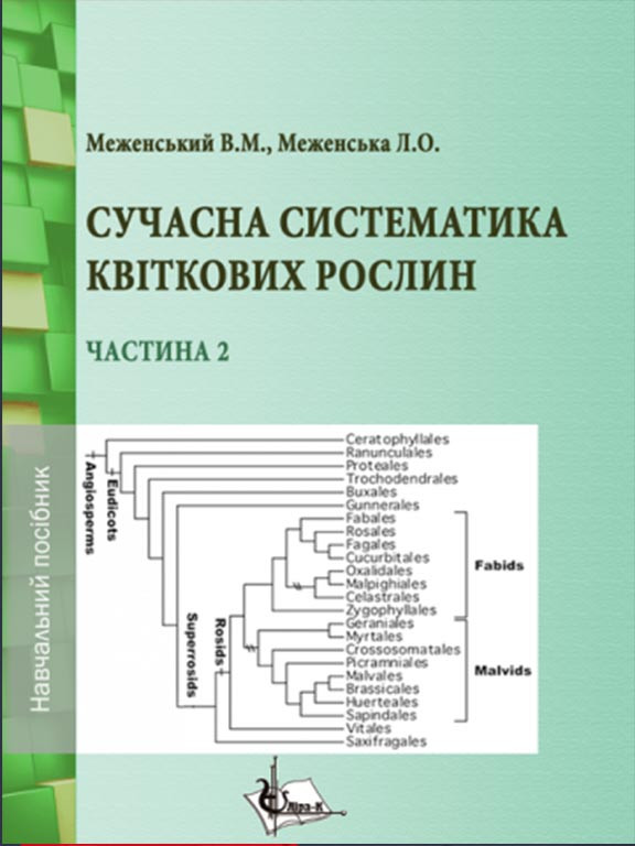 Сучасна систематика квіткових рослин. Ч.2 Меженський В.М., Меженська Л.О., фото 1