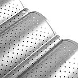 Деко для випічки багетів на 3 шт, перфорований 38*25, фото 2