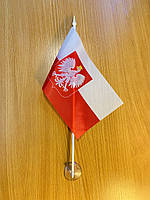Флажок "Польша" на присоске | Флажки Европы |