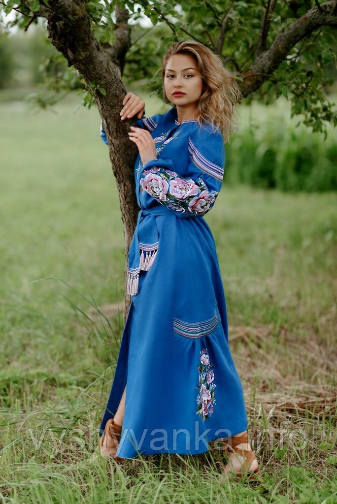 Лляне плаття-вишиванка, арт. 4533