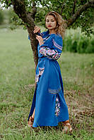 Лляне плаття-вишиванка,"Піон" арт. 4533