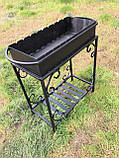 Мангал на 9 шампурів з дровницею Товщина жаровні 3 мм подарунок, фото 4