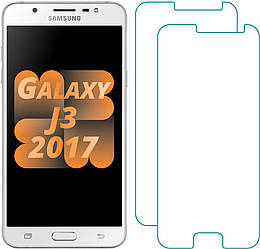 Комплект Samsung J3 2017 J330 Захисні Стекла (2 шт.) (Самсунг Джей Джи 3 17)