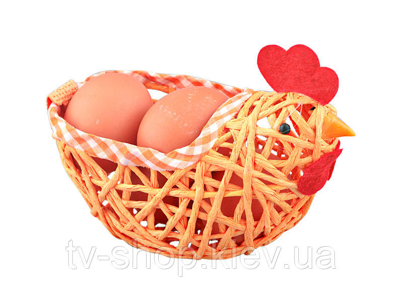 Кошик для яйця Курочка 14 см, фото 1
