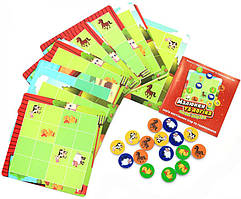 Настільна гра Fun Game UKB-B0031 Малюнки та логіка, пригоди на фермі