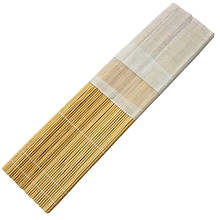 Пенал для пензлів,бамбук, нат.колір+тканина (36х36см), D.K.ART & CRAFT