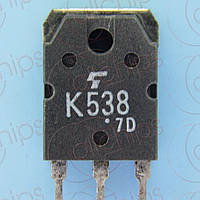 MOSFET N-канал 900В 1.5А 3.3Ом Toshiba 2SK538 TO3P