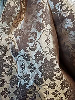 Тканина скатертная Мати Моготекс рис. 1589 рис. 1589 коричнево-бежевий