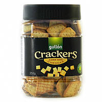 Крекер з сиром чеддар Gullon Crackers Cheddar, 250г Іспанія
