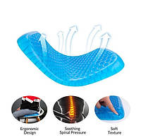 Гелева подушка на сидіння для зняття напруги, фото 3