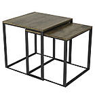 Стіл журнальний Ascet 2 в 1 в стилі Лофт Loft, фото 8