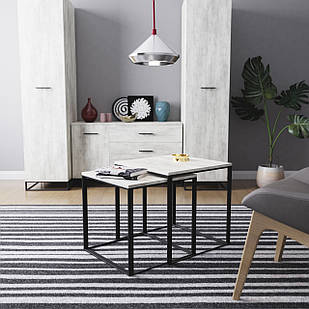 Стіл журнальний Ascet 2 в 1 в стилі Лофт Loft