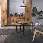 Стіл журнальний Ascet 2 в 1 в стилі Лофт Loft, фото 5