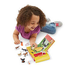 М'яка книжка з ігровими фігурками хатніх тварин ТМ Melissa&Doug, фото 3