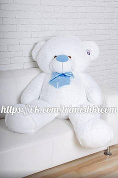 М'яка іграшка Ведмедик Бойд 160 см/ 85 см Велика іграшка Милий плюшевий ведмедик Ведмедик м'який із плюшу Білий