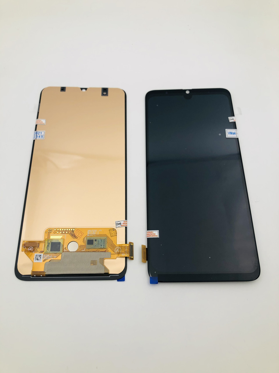 Дисплей для мобільного телефону Samsung A70 2019/A705, чорний, з тачскріном, OLED (small size lcd), фото 1