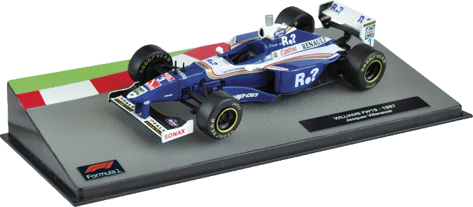 Formula 1 Auto Collection №54 - Williams FW19 - Жак Вильнёв (1997) | Колекційна модель 1:43 | Centauria