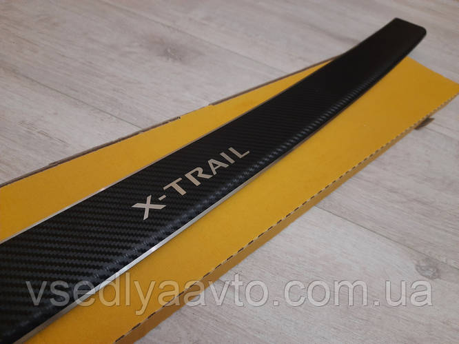 Накладка на бампер с загибом для Nissan X-Trail T30 c 2001-2007 гг ...