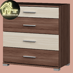 Комод у спальний Бриз К-5 ЛЮКС (700х380х725) (Еверест)