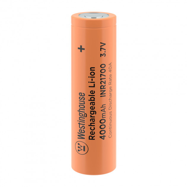 Аккумулятор високотоковий литий-ионный Westinghouse Li-ion INR21700, 4000mAh, 10С (INR21700P-4000mAh (10C)) - фото 1 - id-p1387719331