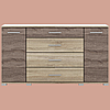 Комод у спальну Бриз К-6 ЛЮКС (1300х380х725) (Еверест), фото 2