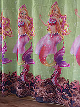 Тюль у дитячу кімнату Русалочка