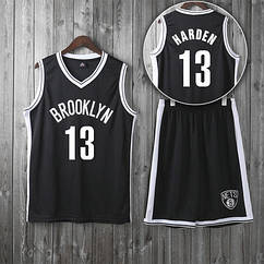 Баскетбольна форма чорна Харден 13 Бруклін Нетс Harden №13 Brooklyn Nets