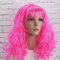 Перука Хвиляста (рожева)