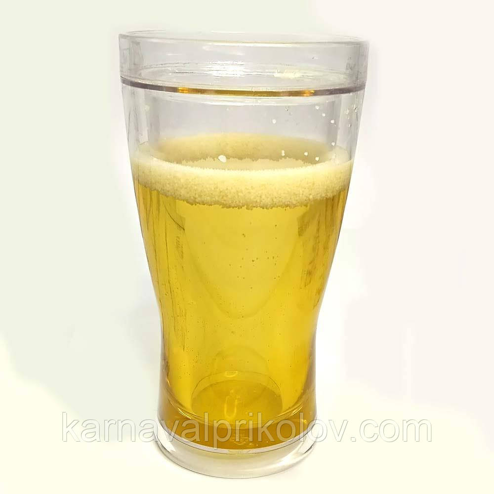 Пивна склянка Непроливайка 420ml HT17