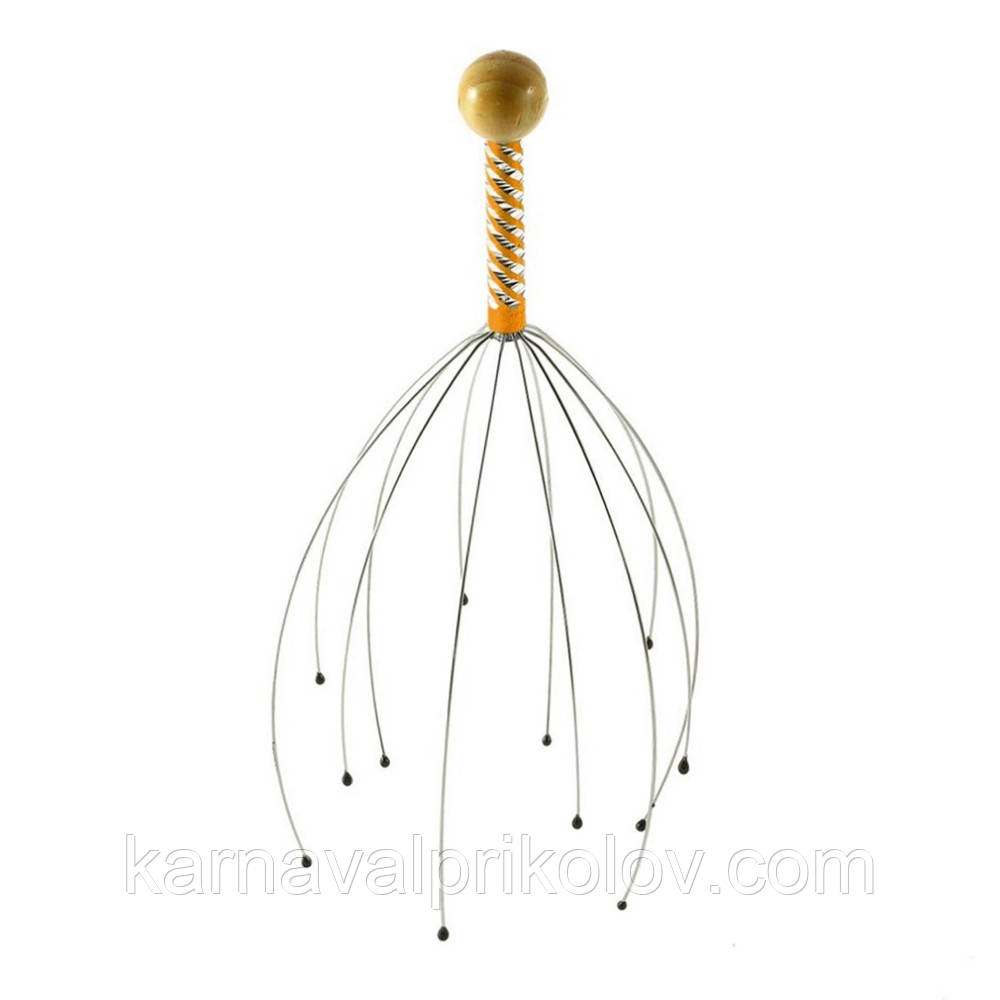 Масажер для голови Мурашок (золотий)