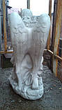 Скульптура з полімеру Ангел, що молиться 50 см, фото 7