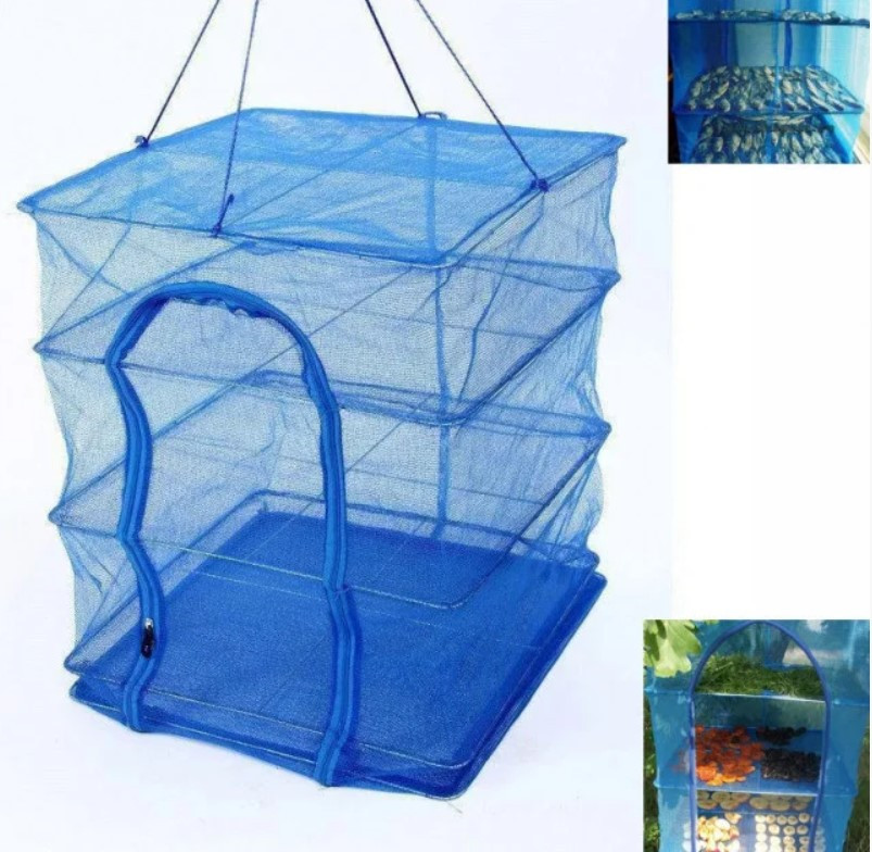 Універсальна сітка для сушіння риби, грибів, овочів і фруктів 45х45х68, фото 1