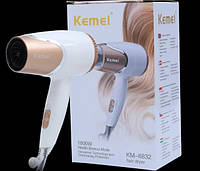 Фен для волосся дорожній Kemei Km-6832, фото 3