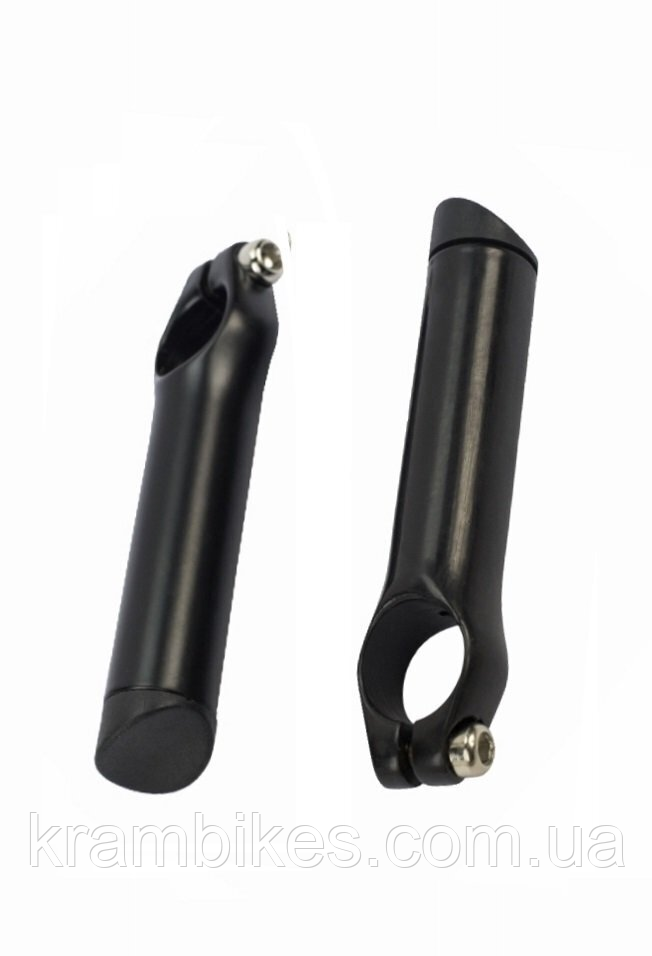 Ріжки на кермо велосипеда CSC Horn Short чорний
