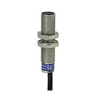 Индуктивный датчик цилиндр XS6 M12 - L54mm - brass - Sn4mm - 12..48VDC - cable 5m.