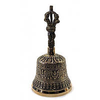 Колокол чакровый бронзовый (№2)(d-8,h-14.5 см)(Непал)(Bell Embose No.2)