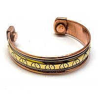 Браслет мідний з магнітами "Інь янь" (№2)