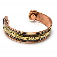 Браслет мідний з магнітами "Ганеш" (№2)