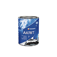 Моющаяся краска для стен и потолка Eskaro Akrit 7 0.95л