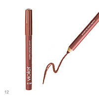 Матовая помада-карандаш для губ Violet № 012 Milk chocolate Kod207