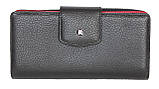 Гаманець Жіночий Шкіряний Чорний Karya 1119-45, фото 2